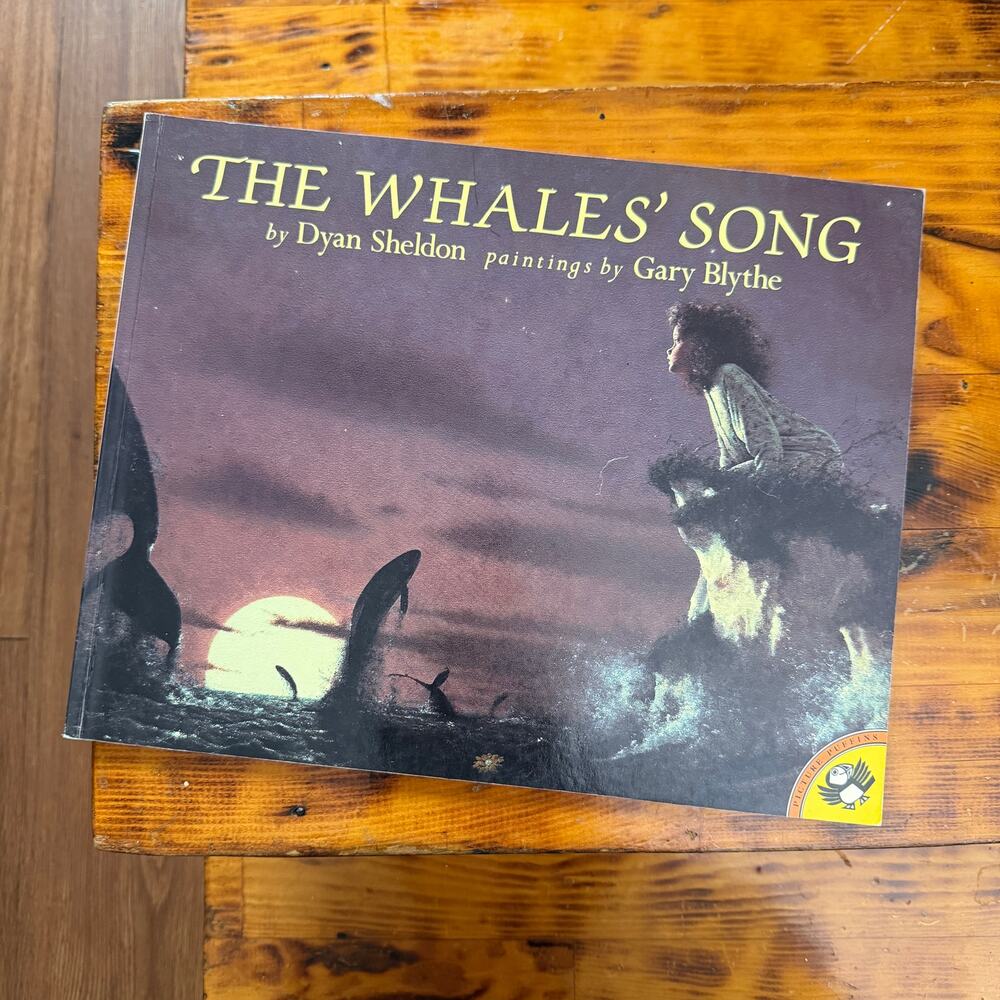 Vintage 1997 The Whales' Song (An Eco-Fable) Paperback Book